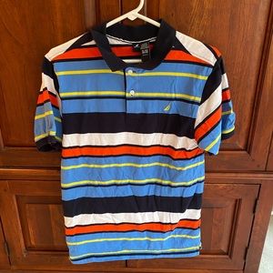 Nautica boys striped polo shirt